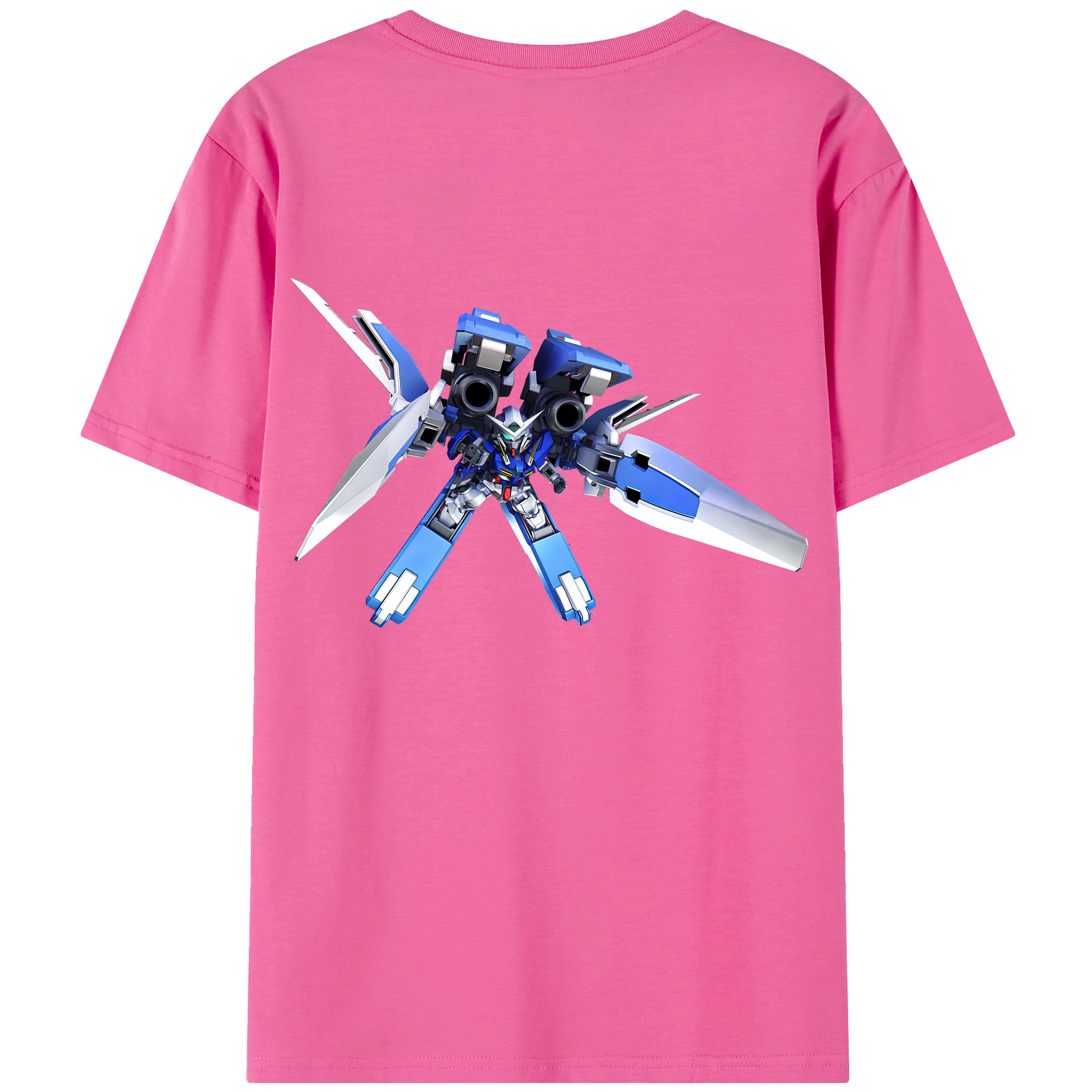 （画像用） 機動戦士ガンダム Mobile Suit Gundam レディース半袖Tシャツ(バックプリント)